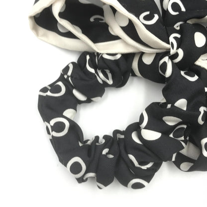 Chanel Silk Polka Dot Twilly Hair Accessory
