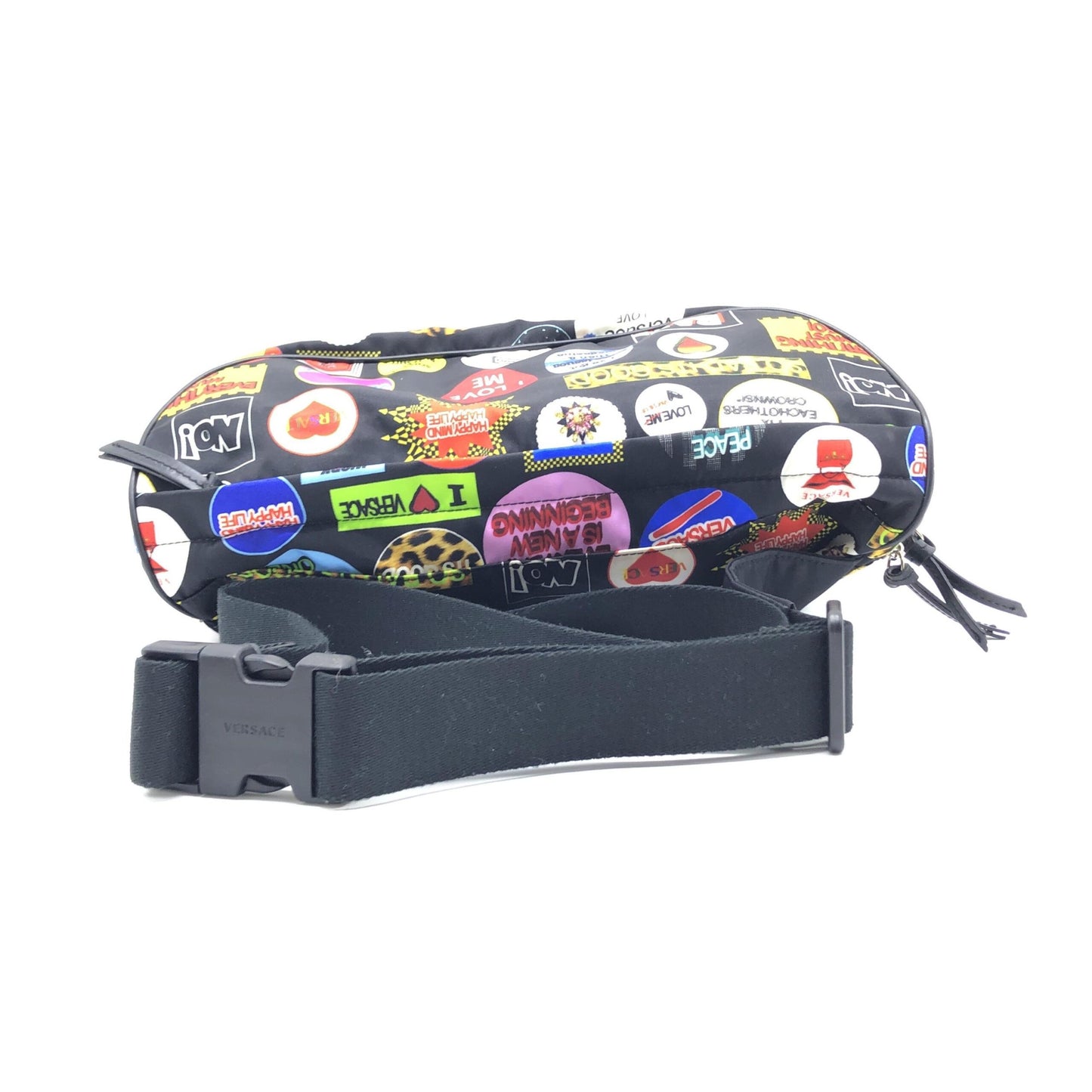 Versace Versache Nylon Travel Stamp Vanity Pouch