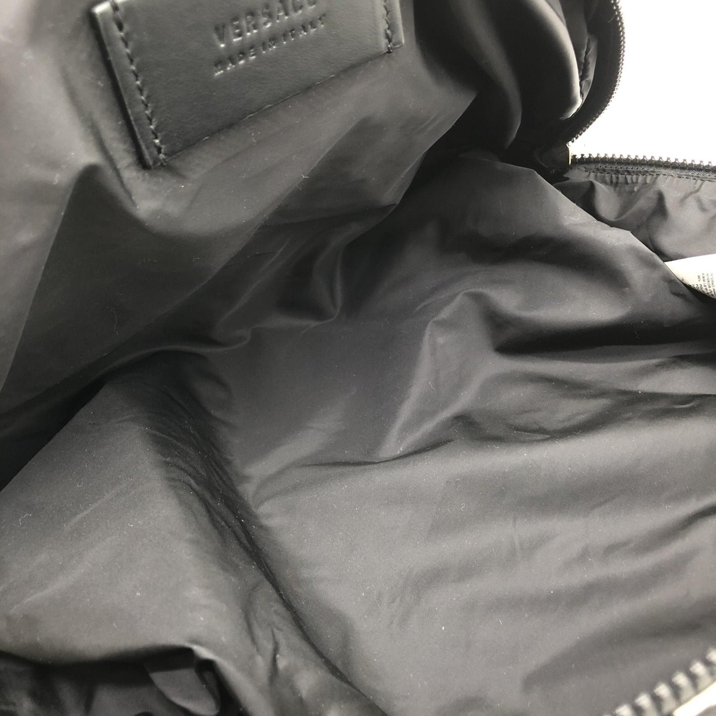 Versace Versache Nylon Travel Stamp Vanity Pouch