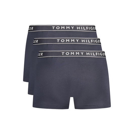 Tommy Hilfiger Blu Cotton Men's Boxer Shorts