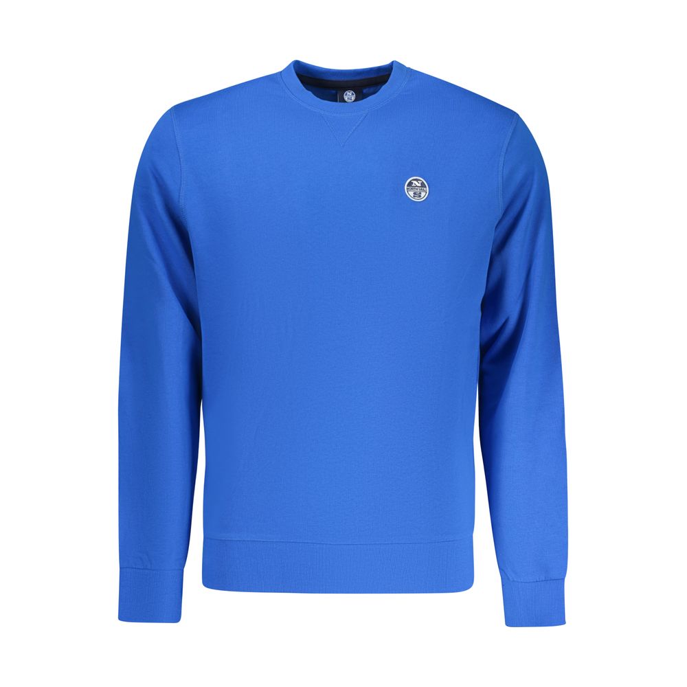 North Sails Blue Cotton Sweatshirt