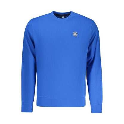 North Sails Blue Cotton Sweatshirt