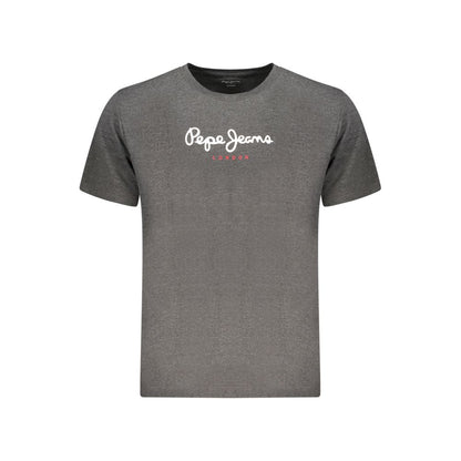 Pepe Jeans Gray Cotton Sportswear