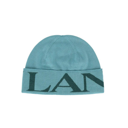Lanvin Bicolor Virgin Wool Beanie