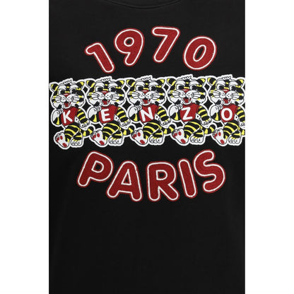 Kenzo Black Cotton Sweatshirt