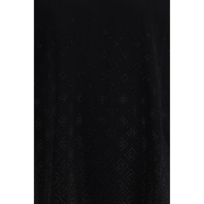 Casablanca Black Cotton T-Shirt