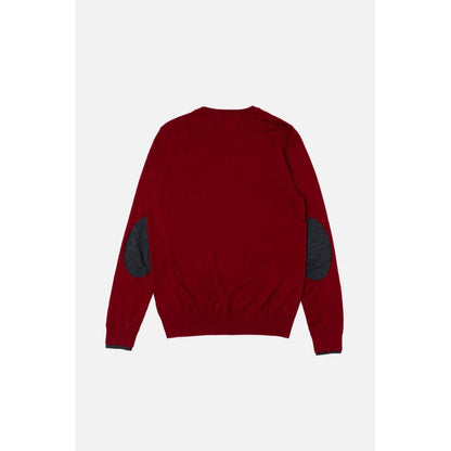 Gas Red Cotton Sweatshirt