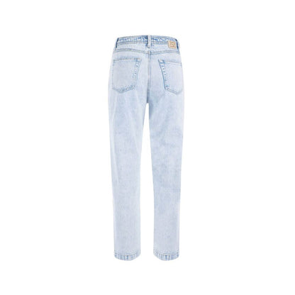 Yes Zee Light Blue Cotton Boyfriend Jeans