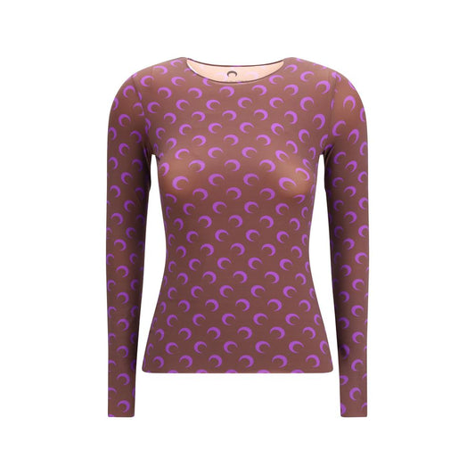 Marine Serre Multicolor Polyamide Top