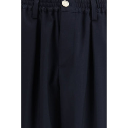Marni Blue Wool Oves Aries Casual Pants