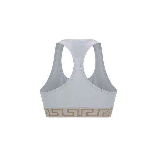 Versace White Cotton Bra