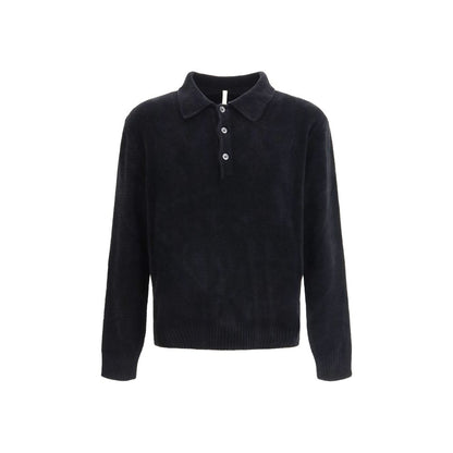 Sunflower Black Cotton Polo Shirt