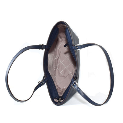 Michael Kors Blue Artificial Leather Tote Bag