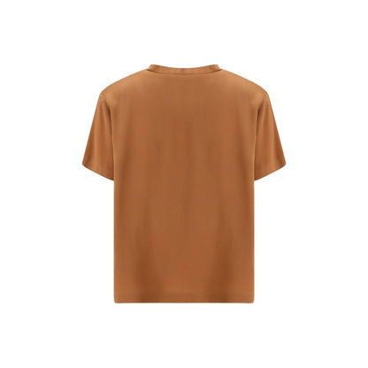 Fabiana Filippi Orange Viscose T-Shirt
