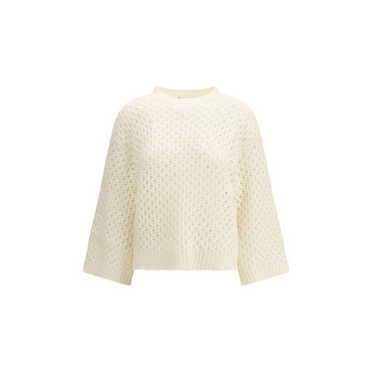 Fabiana Filippi Beige Wool Sweatshirt