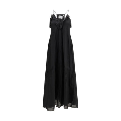 Isabel Marant Étoile Black Cotton Casual Dress