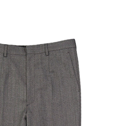 Prada Gray Wool Casual Pants
