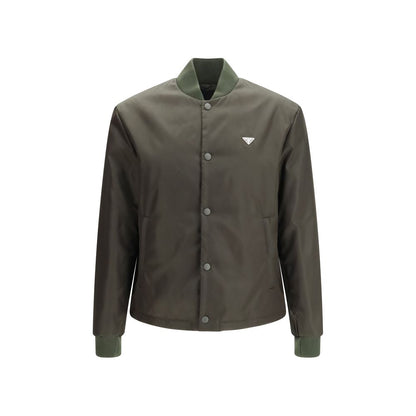 Prada Bicolor Nylon Bomber