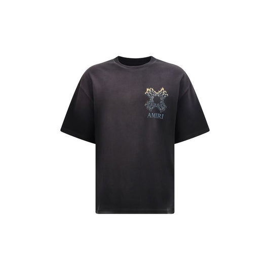 Amiri Black Cotton T-Shirt