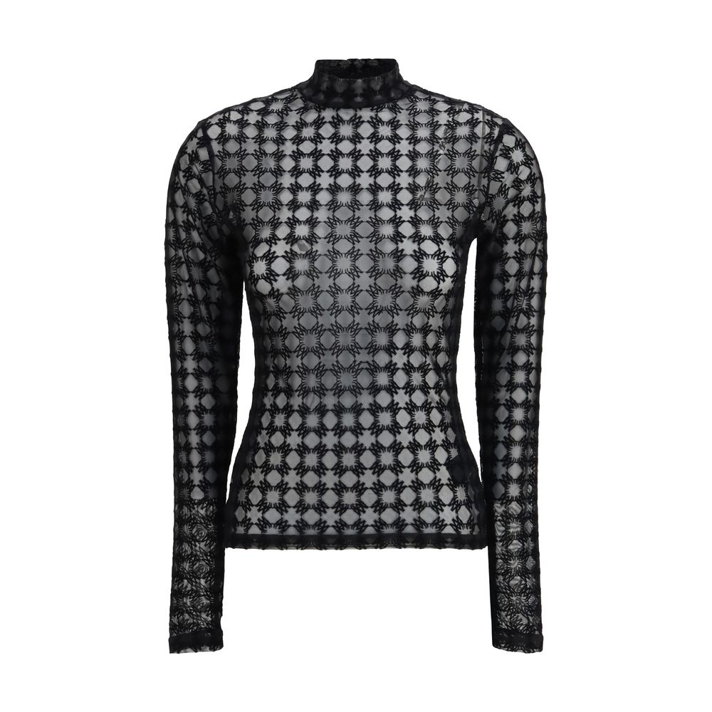 Amiri Black Polyester Pattern Shirt