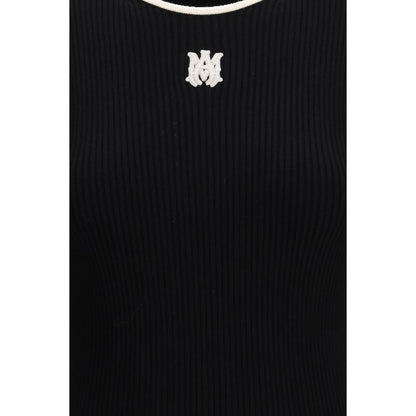 Amiri Black Viscose Casual Dress