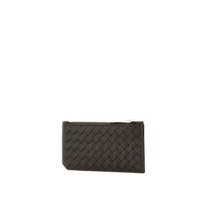 Bottega Veneta Brown Calfskin Cardholder