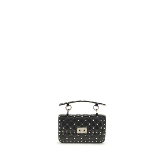 Valentino Garavani Black Lamb Ovis Aries Aries Handbag