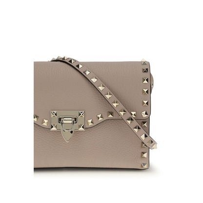 Valentino Garavani Multicolor Calf Leather Bos Taurus Shoulder Bag
