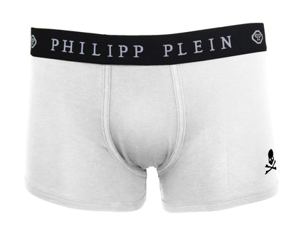 Philipp Plein White Cotton Boxers