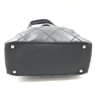 Chanel Black Canvas Paris-Biarritz Tote PM Handbag