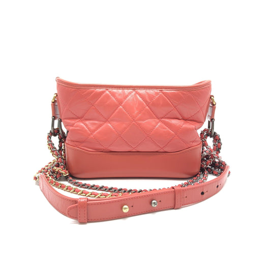 Chanel Red Gabriel Chain Shoulder Bag