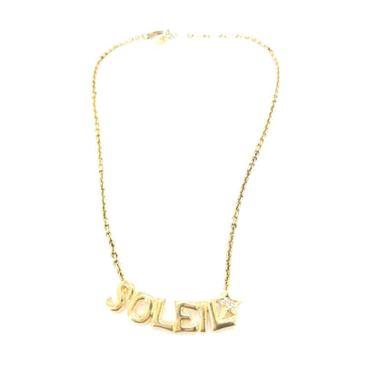 Saint Laurent Soleil Designer Statement Necklace