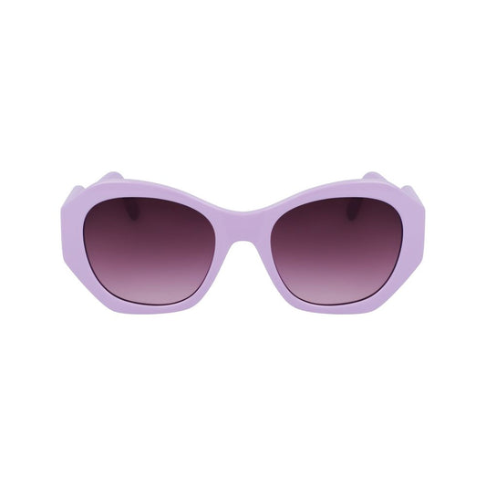 Karl Lagerfeld Purple Injected Sunglasses