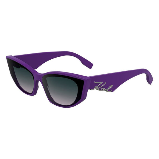 Karl Lagerfeld Purple Acetate Sunglasses