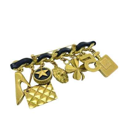 Chanel Gold Gold Broch