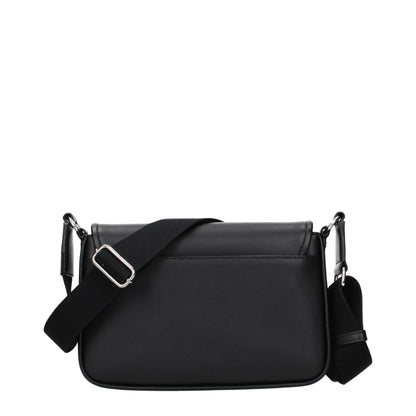 Michael Kors Black Leather Crossbody Bag