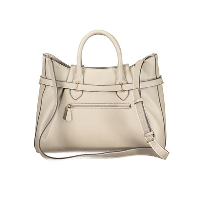 Guess Jeans Beige Polyurethane Women's Handbag