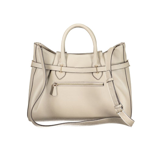 Guess Jeans Beige Polyurethane Women's Handbag