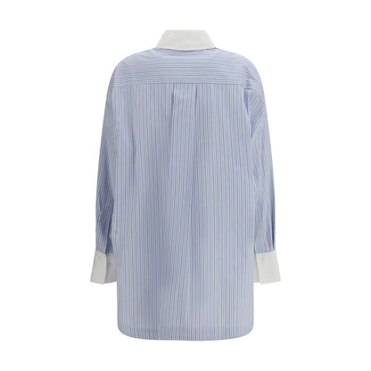 The Attico Blue Cotton Shirt