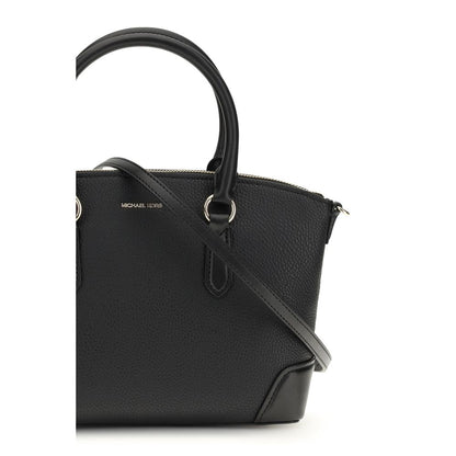Michael Kors Black Calf Leather Bos Taurus Handbag
