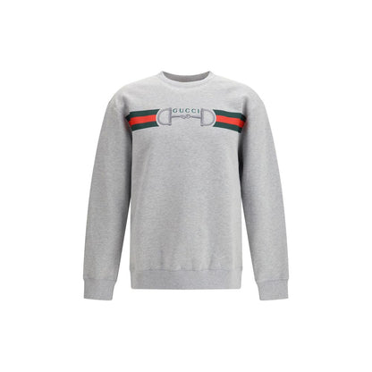 Gucci Gray Cotton Sweatshirt