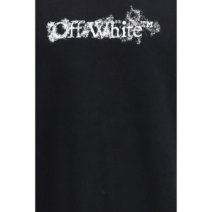 Off-White Black Cotton Sweatshirt