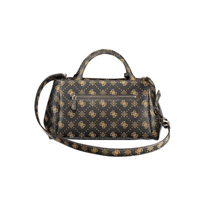 Guess Jeans Marrone Poliuretano Women Handbag