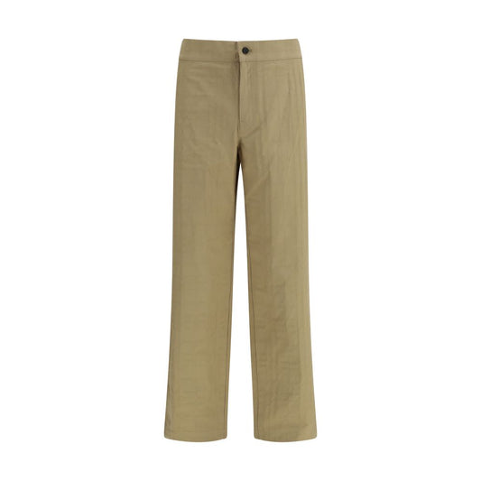 Burberry Beige Cotton Casual Pants