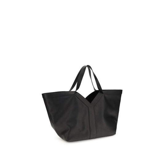 Saint Laurent Black Calf Leather Bos Taurus Shoulder Bag