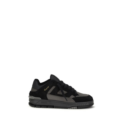 Axel Arigato Black Calf Leather Bos Taurus Athletic Sneakers