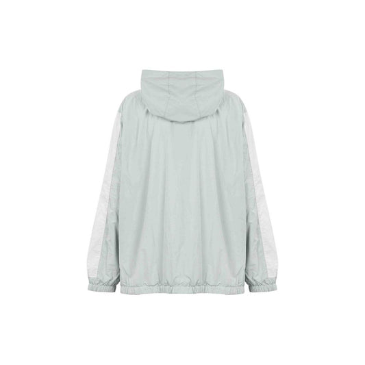 Autry Blue Nylon Shell Jacket