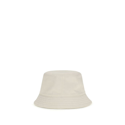 Moncler White Polyester Bucket Hat