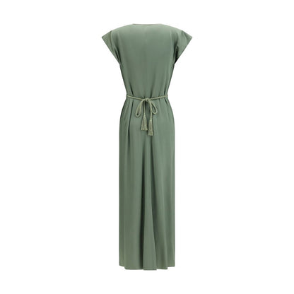 Forte_Forte Bicolor Viscose Casual Dress