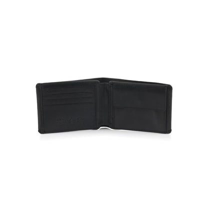 La Martina Black Cowhide Wallet